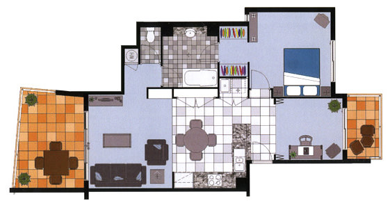 One bedroom apartment